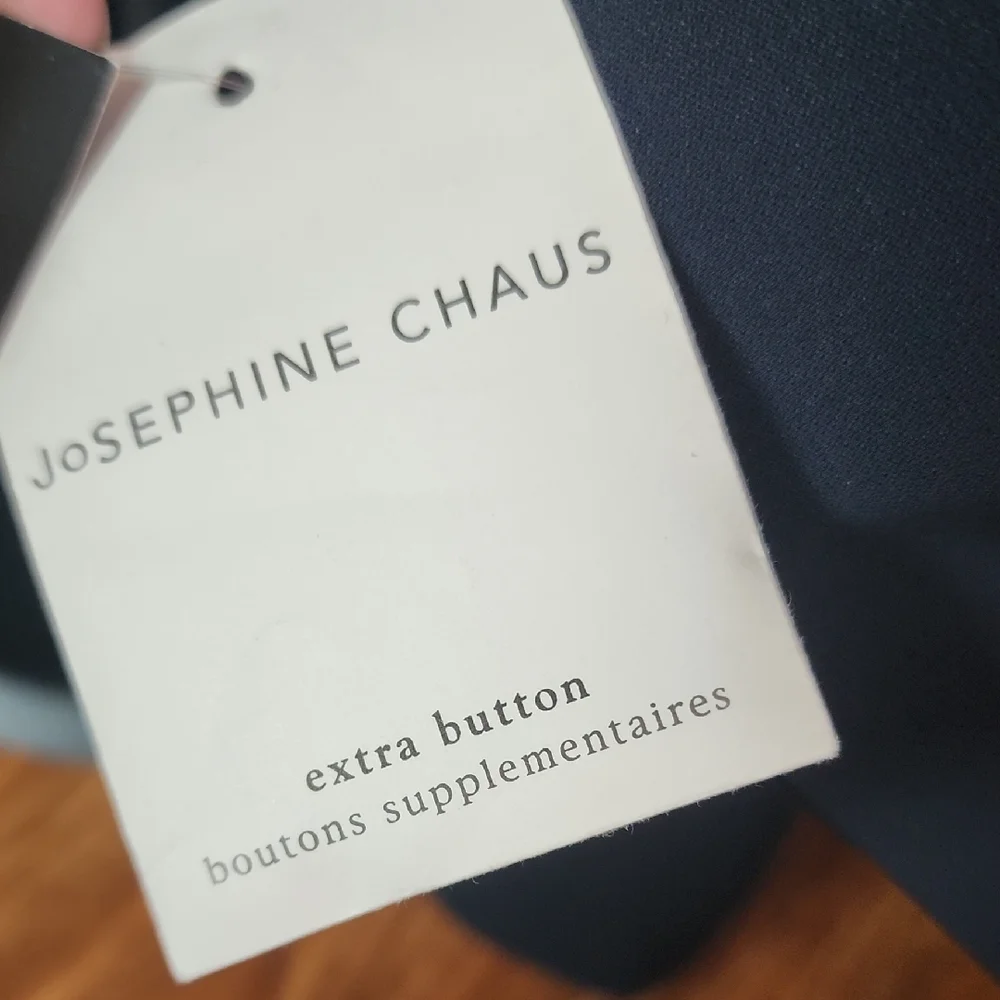 JOSEPHINE CHAUS | NWT Classic‎ Professional Navy Blue Blazer Office Boss | 20